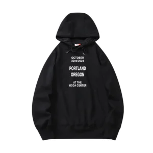 Sweat Tour PORTLAND Hoodie – Black